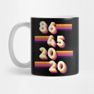 8645 2020 Anti Trump Vintage Mug